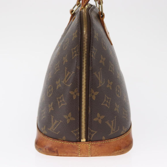 LOUIS VUITTON Monogram Alma Hand Bag M51130 LV Auth 161876