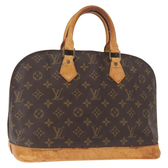 LOUIS VUITTON Monogram Alma Hand Bag M51130 LV Auth 161877