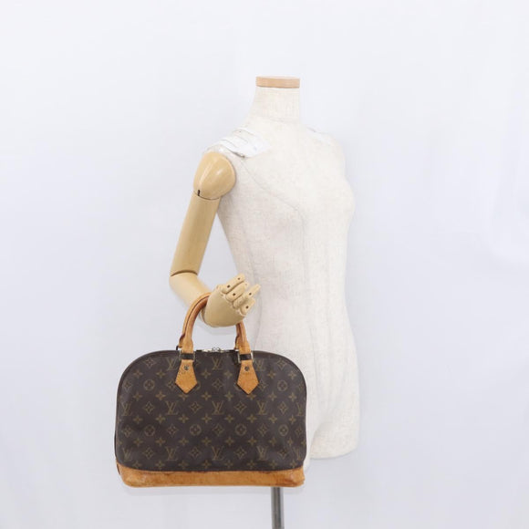 LOUIS VUITTON Monogram Alma Hand Bag M51130 LV Auth 161877