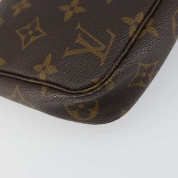 LOUIS VUITTON Monogram Pochette Accessoires Tasche M51980 LV Auth 161878