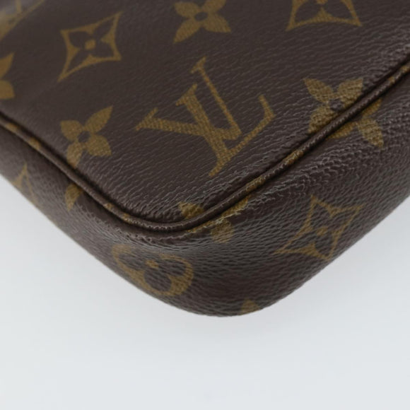 LOUIS VUITTON Monogram Pochette Accessoires Tasche M51980 LV Auth 161878