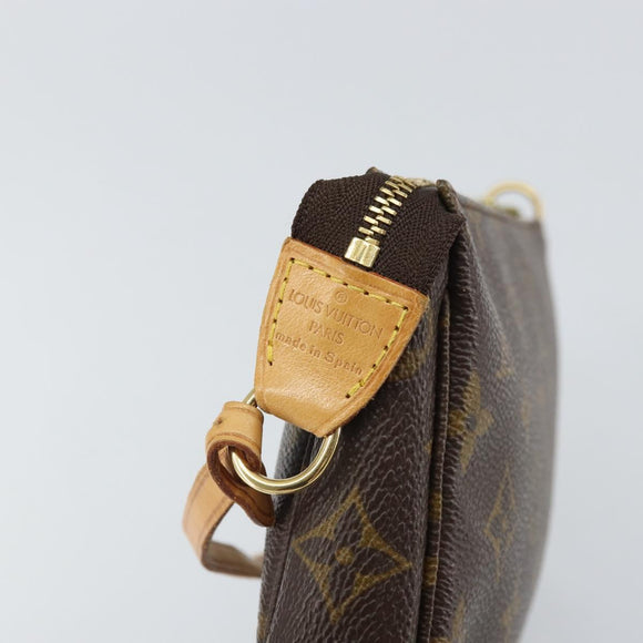 LOUIS VUITTON Monogram Pochette Accessoires Tasche M51980 LV Auth 161878