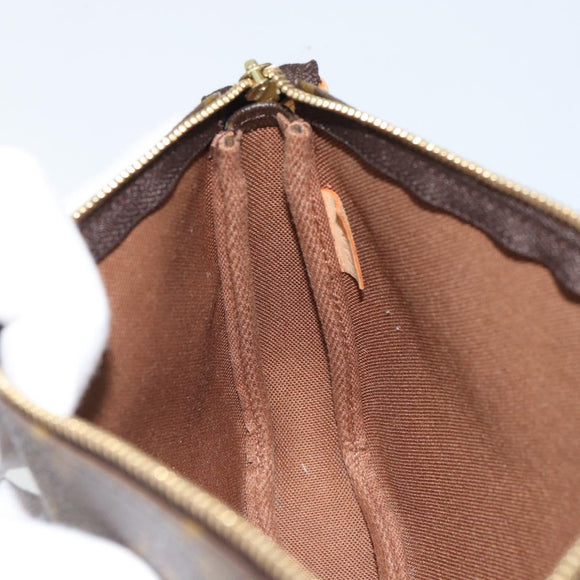 LOUIS VUITTON Monogram Pochette Accessoires Tasche M51980 LV Auth 161878
