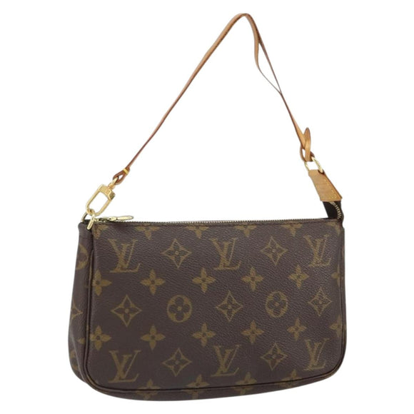 LOUIS VUITTON Monogram Pochette Accessoires Tasche M51980 LV Auth 161878