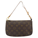 LOUIS VUITTON Monogram Pochette Accessoires Tasche M51980 LV Auth 161878-13
