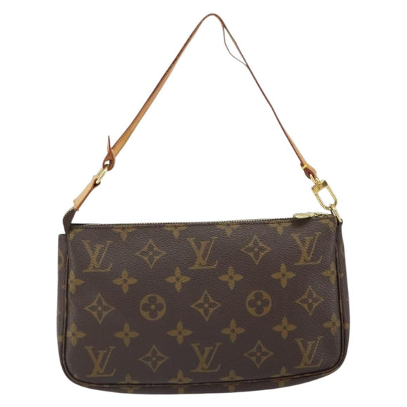 LOUIS VUITTON Monogram Pochette Accessoires Tasche M51980 LV Auth 161878