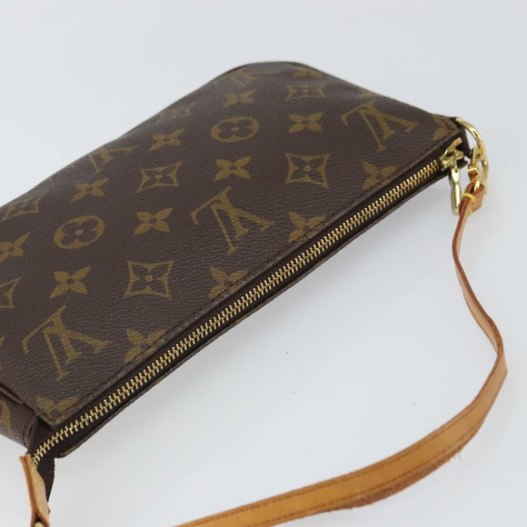 LOUIS VUITTON Monogram Pochette Accessoires Tasche M51980 LV Auth 161878