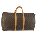 LOUIS VUITTON Monogram Keepall 60 Boston Bag M41422 LV Auth 161887-1