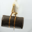 LOUIS VUITTON Monogram Keepall 60 Boston Bag M41422 LV Auth 161887-21