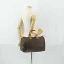 LOUIS VUITTON Monogram Speedy 35 Hand Bag M41524 LV Auth 161894-23