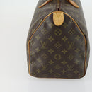LOUIS VUITTON Monogram Speedy 35 Hand Bag M41524 LV Auth 161894-4