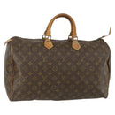 LOUIS VUITTON Monogram Speedy 40 Hand Bag M41522 LV Auth 161897-1