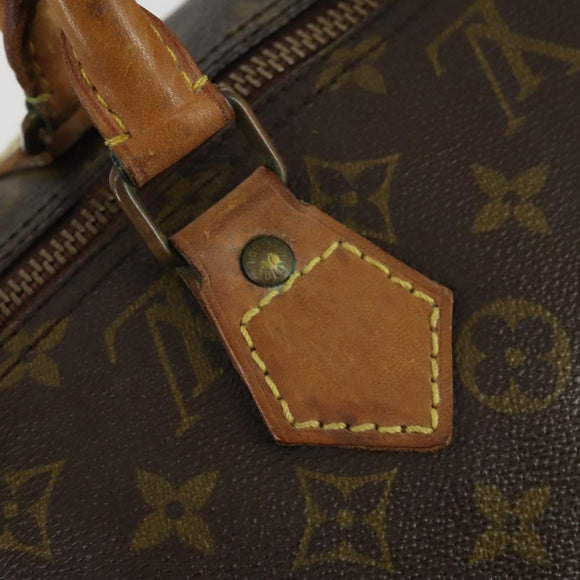 LOUIS VUITTON Monogram Speedy 40 Hand Bag M41522 LV Auth 161897
