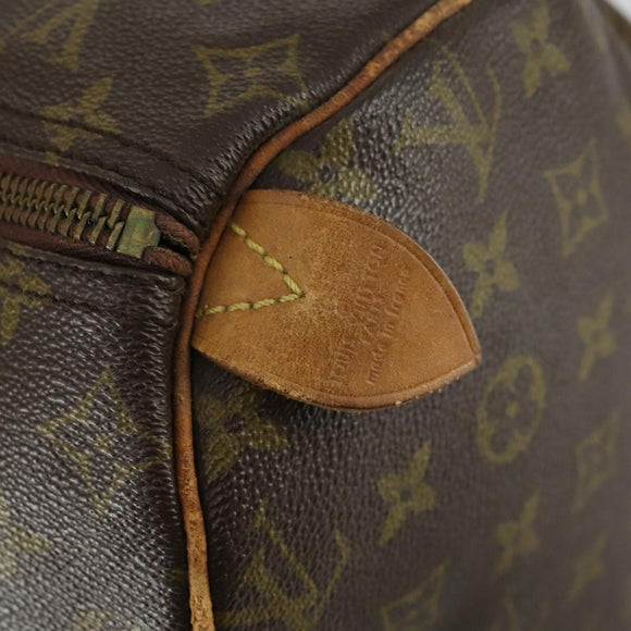 LOUIS VUITTON Monogram Speedy 40 Hand Bag M41522 LV Auth 161897