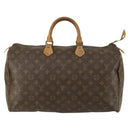LOUIS VUITTON Monogram Speedy 40 Hand Bag M41522 LV Auth 161897-13