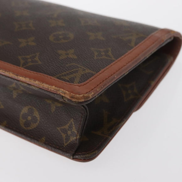 LOUIS VUITTON Monogram Pochette Dam GM Clutch Bag M51810 LV Auth 161898