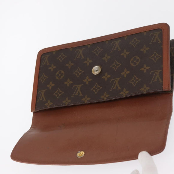 LOUIS VUITTON Monogram Pochette Dam GM Clutch Bag M51810 LV Auth 161898