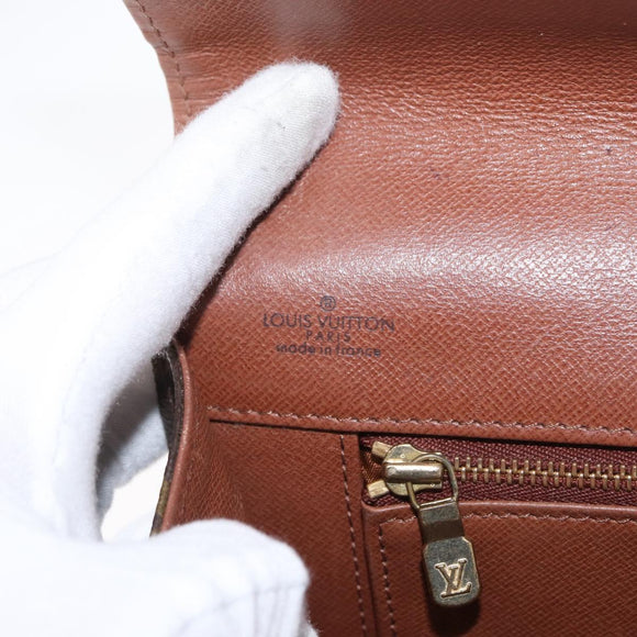 LOUIS VUITTON Monogram Pochette Dam GM Clutch Bag M51810 LV Auth 161898