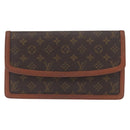 LOUIS VUITTON Monogram Pochette Dam GM Clutch Bag M51810 LV Auth 161898-13