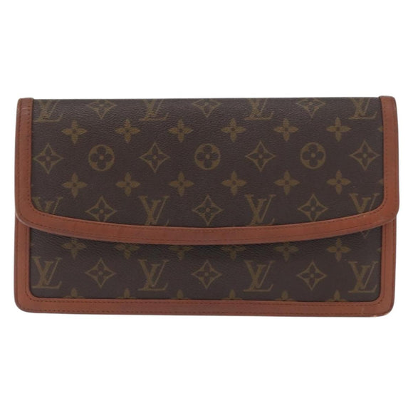 LOUIS VUITTON Monogram Pochette Dam GM Clutch Bag M51810 LV Auth 161898