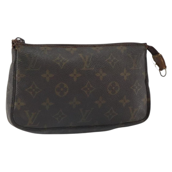 LOUIS VUITTON Monogram Pochette Accessoires Pouch M51980 LV Auth 161900
