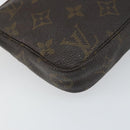 LOUIS VUITTON Monogram Pochette Accessoires Pouch M51980 LV Auth 161900-16