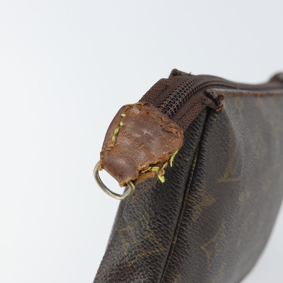 LOUIS VUITTON Monogram Pochette Accessoires Pouch M51980 LV Auth 161900