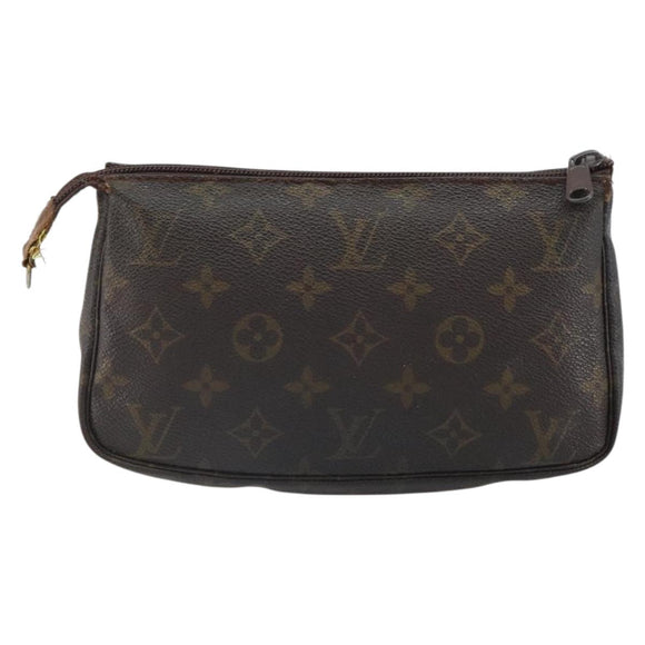 LOUIS VUITTON Monogram Pochette Accessoires Pouch M51980 LV Auth 161900