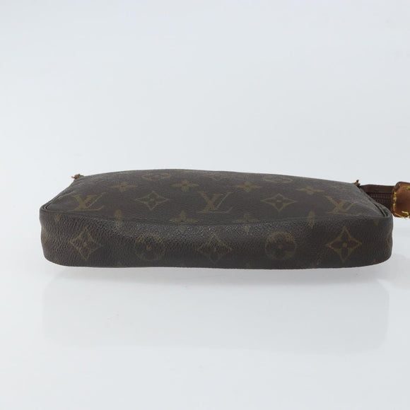 LOUIS VUITTON Monogram Pochette Accessoires Pouch M51980 LV Auth 161900