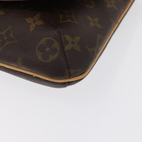 LOUIS VUITTON Monogram Musette Salsa Kurze Umhängetasche M51258 LV Auth 161902A