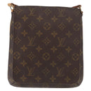 LOUIS VUITTON Monogram Musette Salsa Kurze Umhängetasche M51258 LV Auth 161902A-13