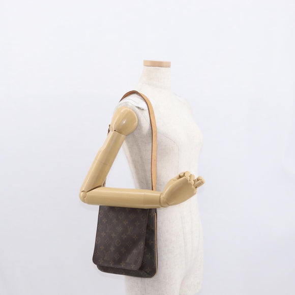 LOUIS VUITTON Monogram Musette Salsa Kurze Umhängetasche M51258 LV Auth 161902A