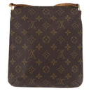 LOUIS VUITTON Monogram Musette Salsa Kurze Umhängetasche M51258 LV Auth 161902A-2
