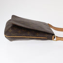 LOUIS VUITTON Monogram Musette Salsa Kurze Umhängetasche M51258 LV Auth 161902A-3