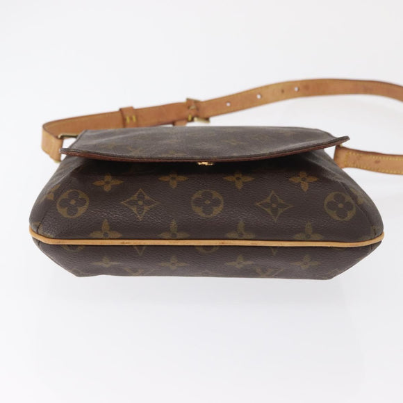 LOUIS VUITTON Monogram Musette Salsa Kurze Umhängetasche M51258 LV Auth 161902A