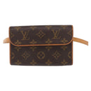 LOUIS VUITTON Monogram Pochette Florentine Waist bag M51855 LV Auth 161904-13