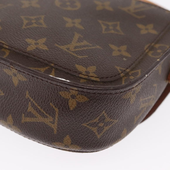 LOUIS VUITTON Monogram Saint Cloud PM Shoulder Bag M51244 LV Auth 161907