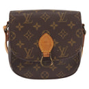LOUIS VUITTON Monogram Saint Cloud PM Shoulder Bag M51244 LV Auth 161907-2