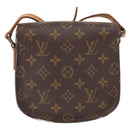 LOUIS VUITTON Monogram Saint Cloud PM Shoulder Bag M51244 LV Auth 161907-3