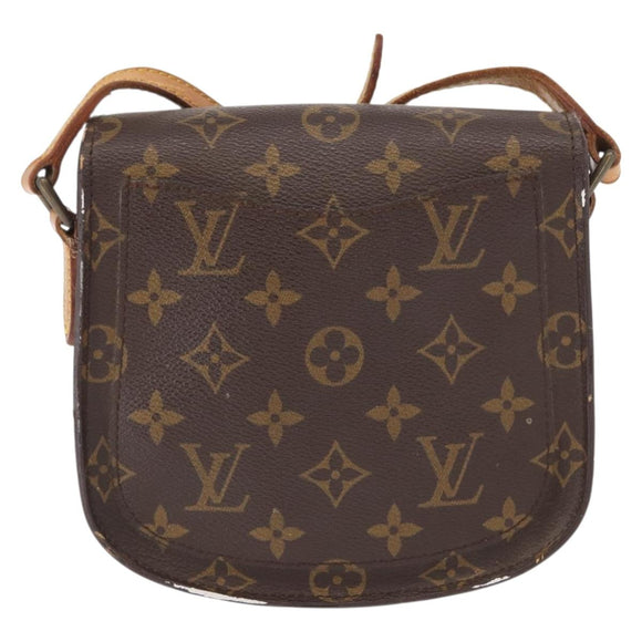LOUIS VUITTON Monogram Saint Cloud PM Shoulder Bag M51244 LV Auth 161907