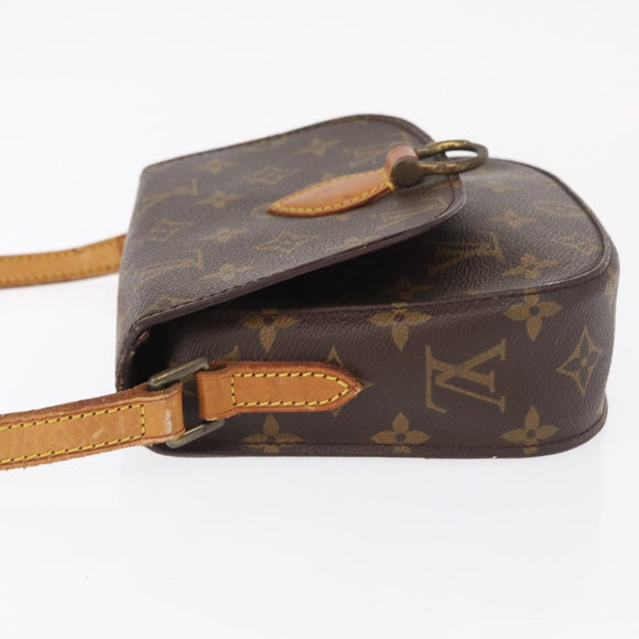 LOUIS VUITTON Monogram Saint Cloud PM Shoulder Bag M51244 LV Auth 161907