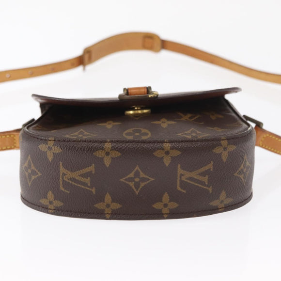 LOUIS VUITTON Monogram Saint Cloud PM Shoulder Bag M51244 LV Auth 161907