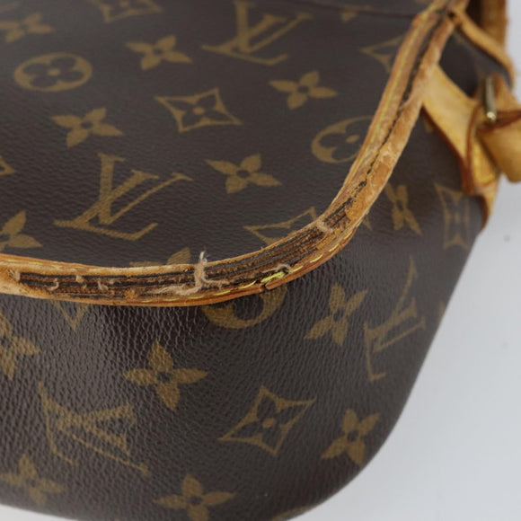 LOUIS VUITTON Monogram Sologne Umhängetasche M42250 LV Auth 161910