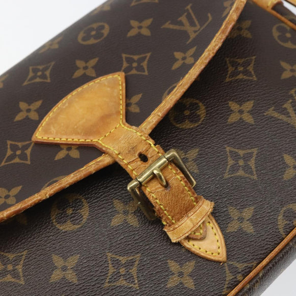 LOUIS VUITTON Monogram Sologne Umhängetasche M42250 LV Auth 161910