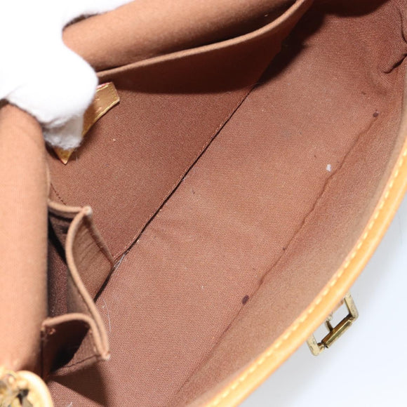 LOUIS VUITTON Monogram Sologne Umhängetasche M42250 LV Auth 161910