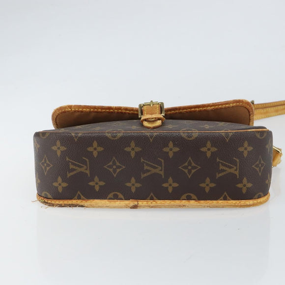 LOUIS VUITTON Monogram Sologne Umhängetasche M42250 LV Auth 161910