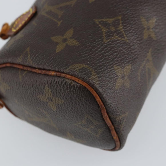 LOUIS VUITTON Monogram Mini Speedy Hand Bag M41534 LV Auth 161911