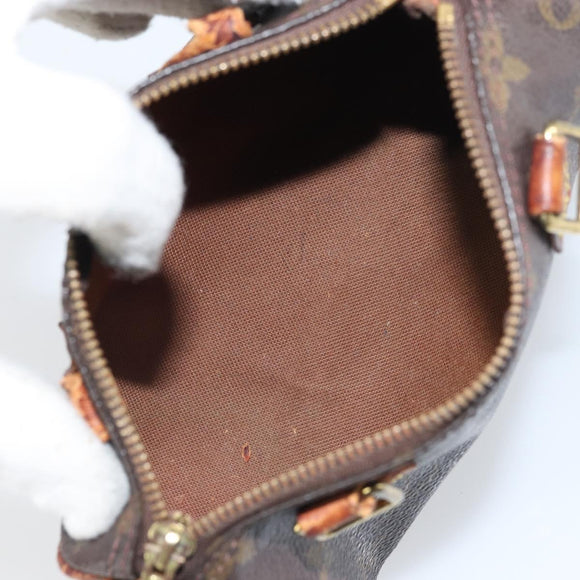 LOUIS VUITTON Monogram Mini Speedy Hand Bag M41534 LV Auth 161911