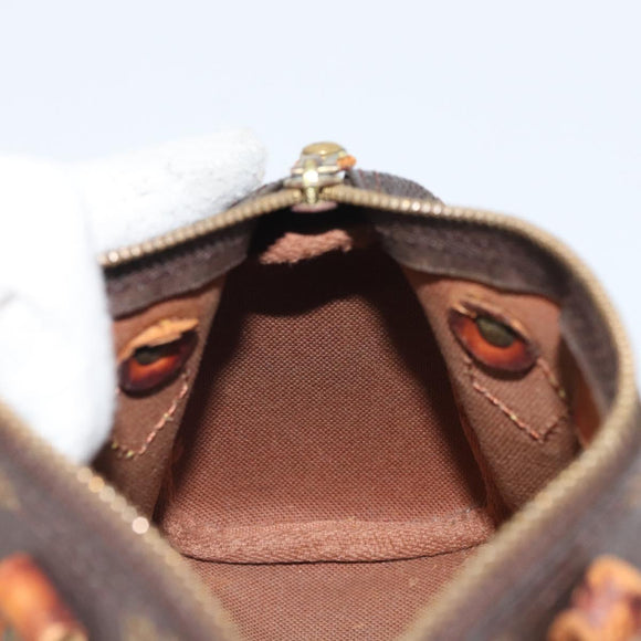 LOUIS VUITTON Monogram Mini Speedy Hand Bag M41534 LV Auth 161911