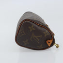 LOUIS VUITTON Monogram Mini Speedy Hand Bag M41534 LV Auth 161911-3